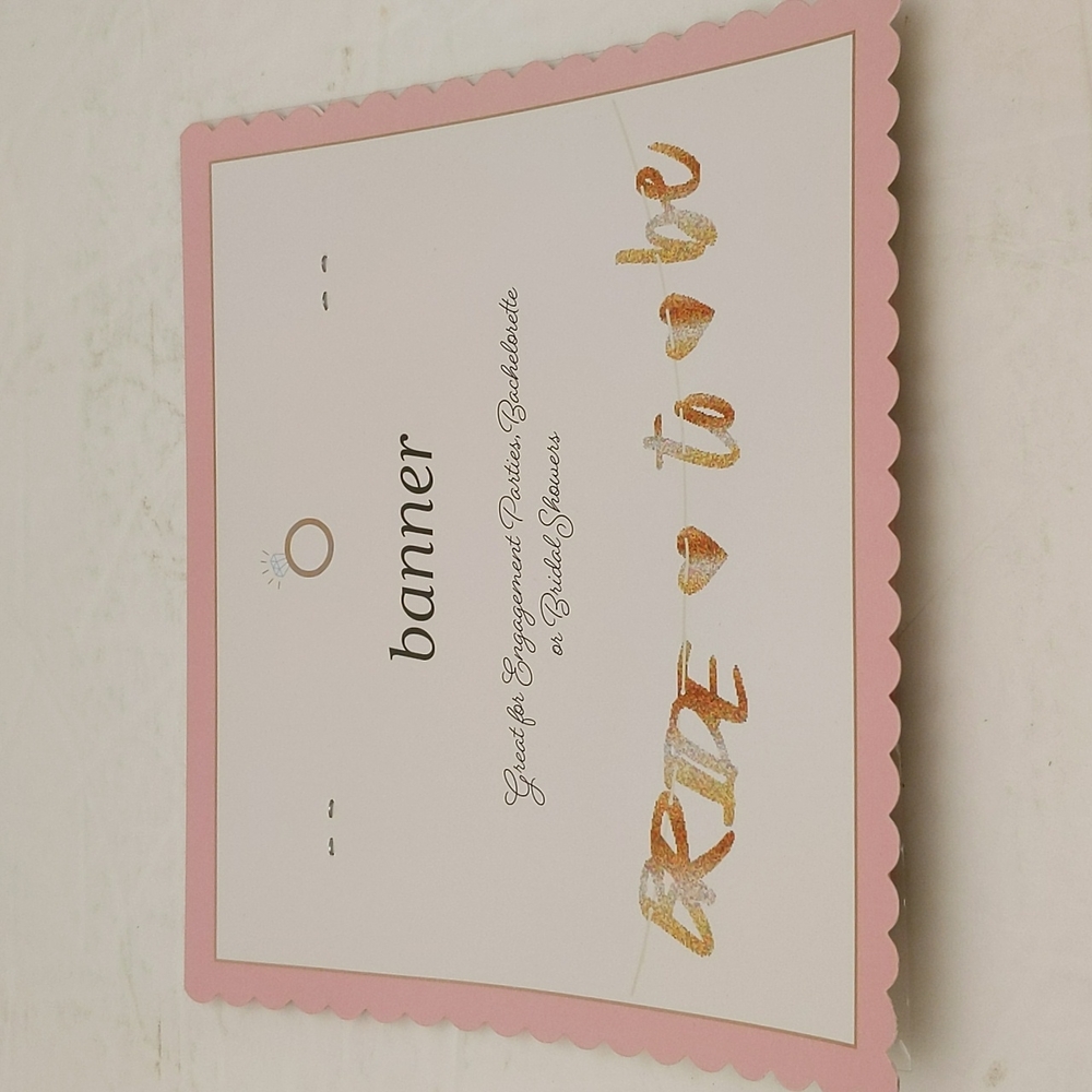 🧨🧨Bride to be BANNER 🆕